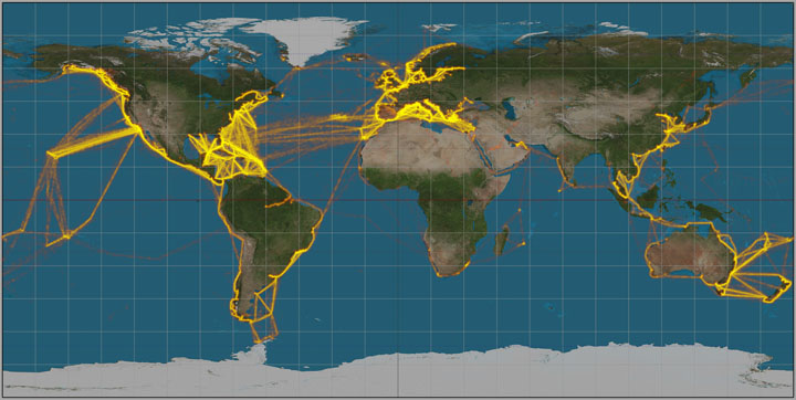 All Ships Heatmap